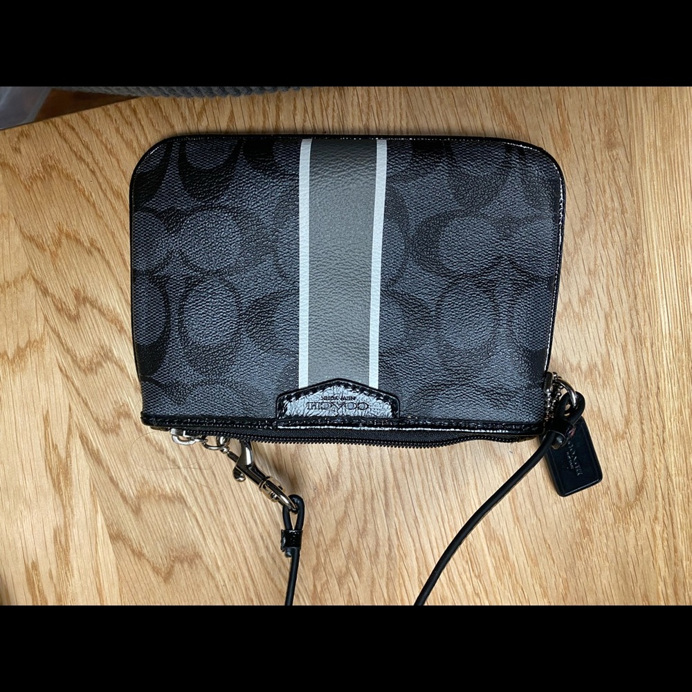 Coach small clutch used